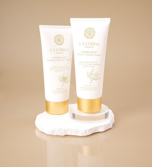 Lumineux Body™ Body Scrub with Natural Diamond Powder