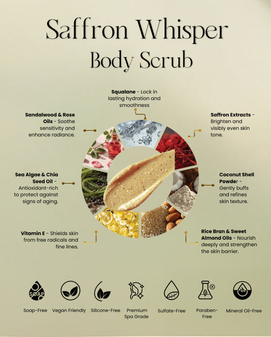 Saffron Whisper™ Body Scrub