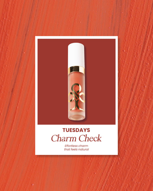 Charm Check - บันทึกริมฝีปาก